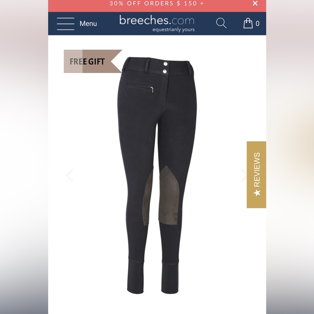 Tuft riding pants